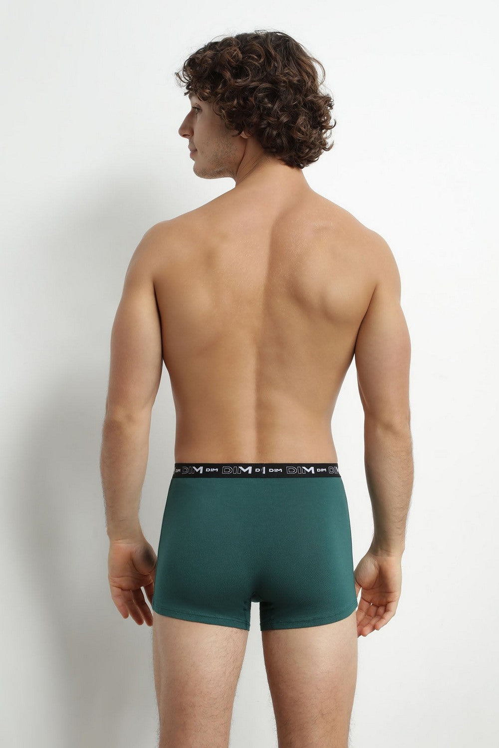 Мужские трусы шорты 6596 MPK (3 шт.) noir/vert/bleu