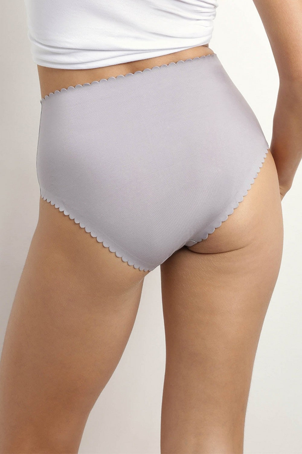 Высокие трусики слип D0DFP Body Touch Easy (2 шт.) blanc/gris ch