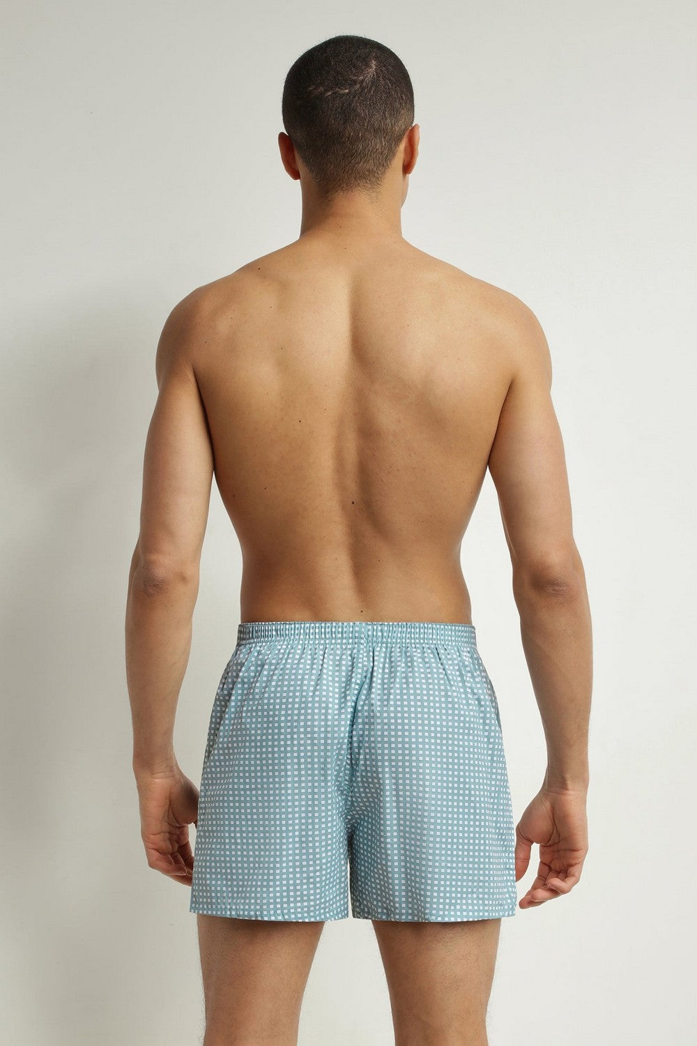 Мужские боксеры из хлопка D0DI6 Good (2 шт.) vichy/rouge