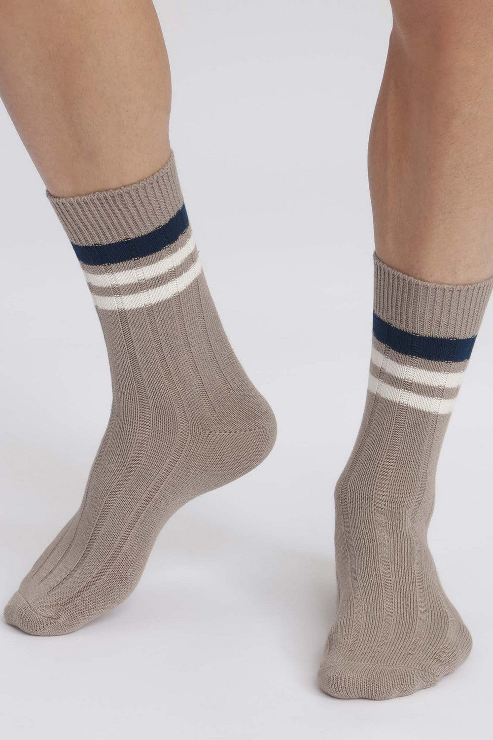 Мужские носки с полосками D0DQB gris sable