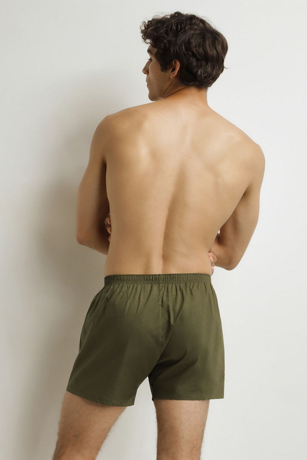 Мужские боксеры из хлопка D0DXY (2 шт.) retro/vert