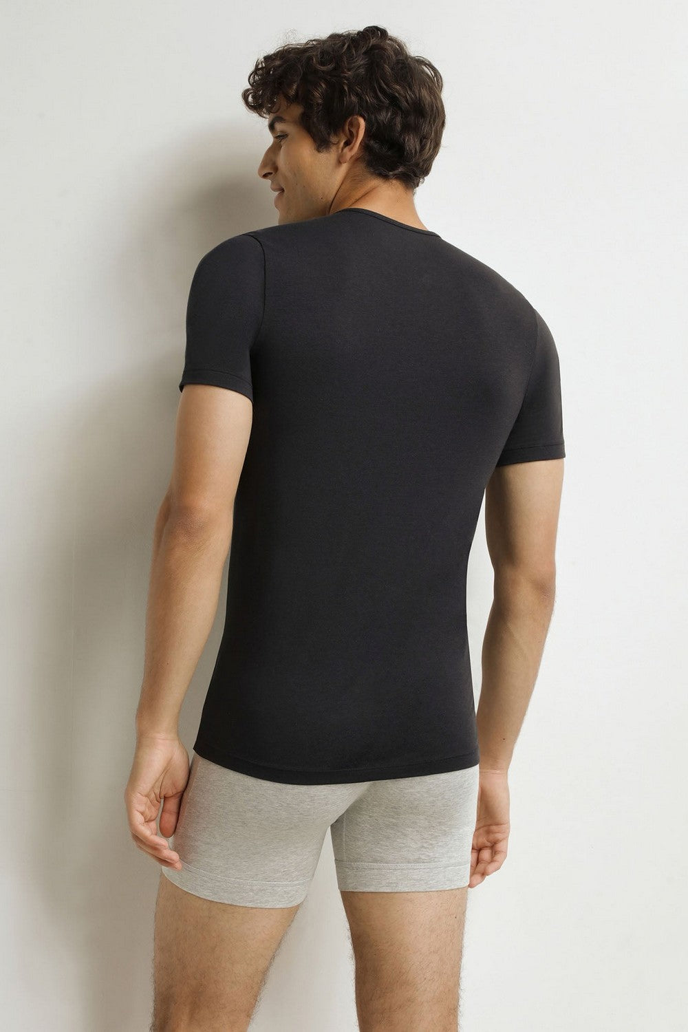 Чоловіча бавовняная футболка DD41Y Thermal black