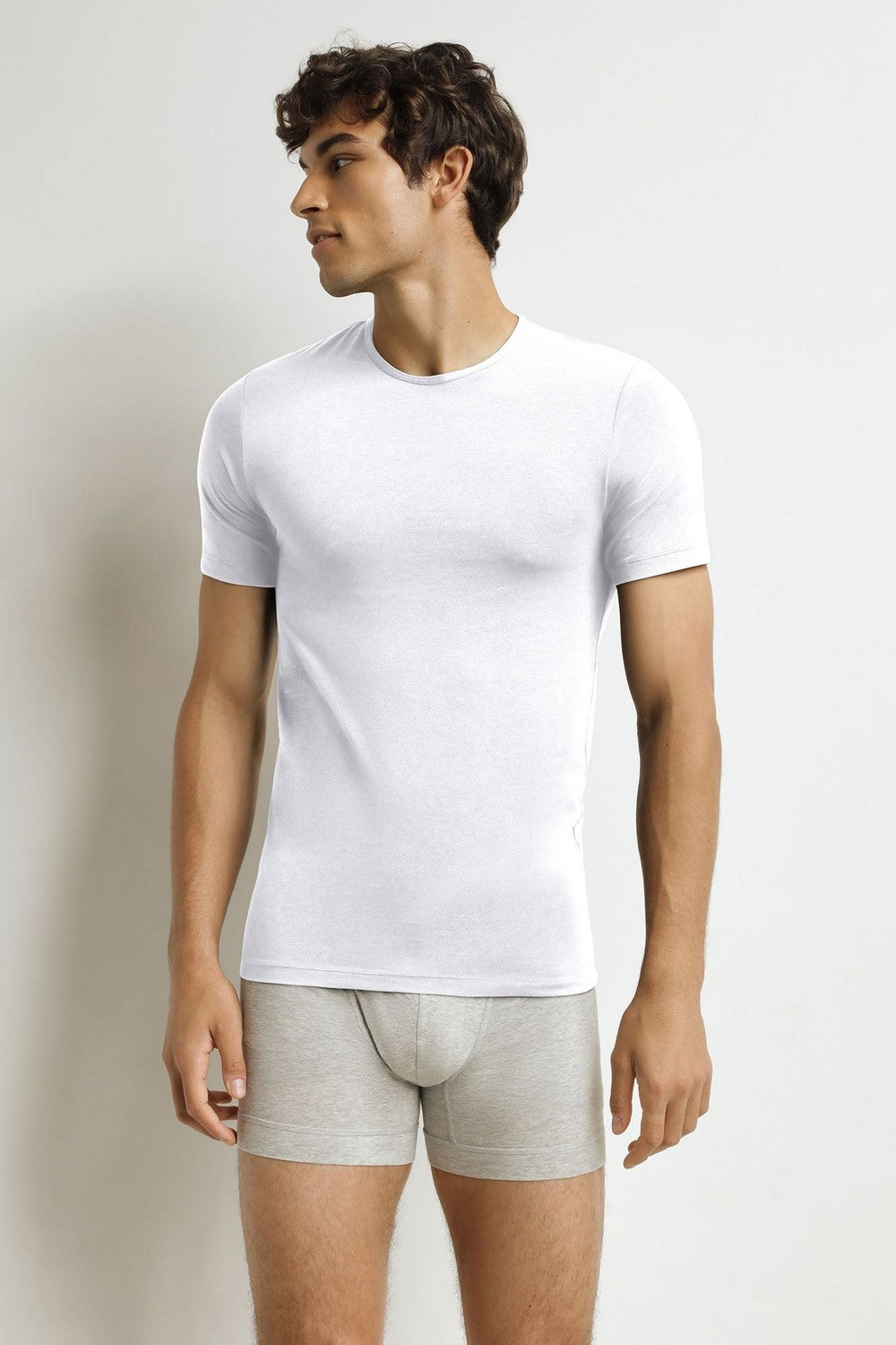 Чоловічі бавовняні футболки DD41Y Thermal white