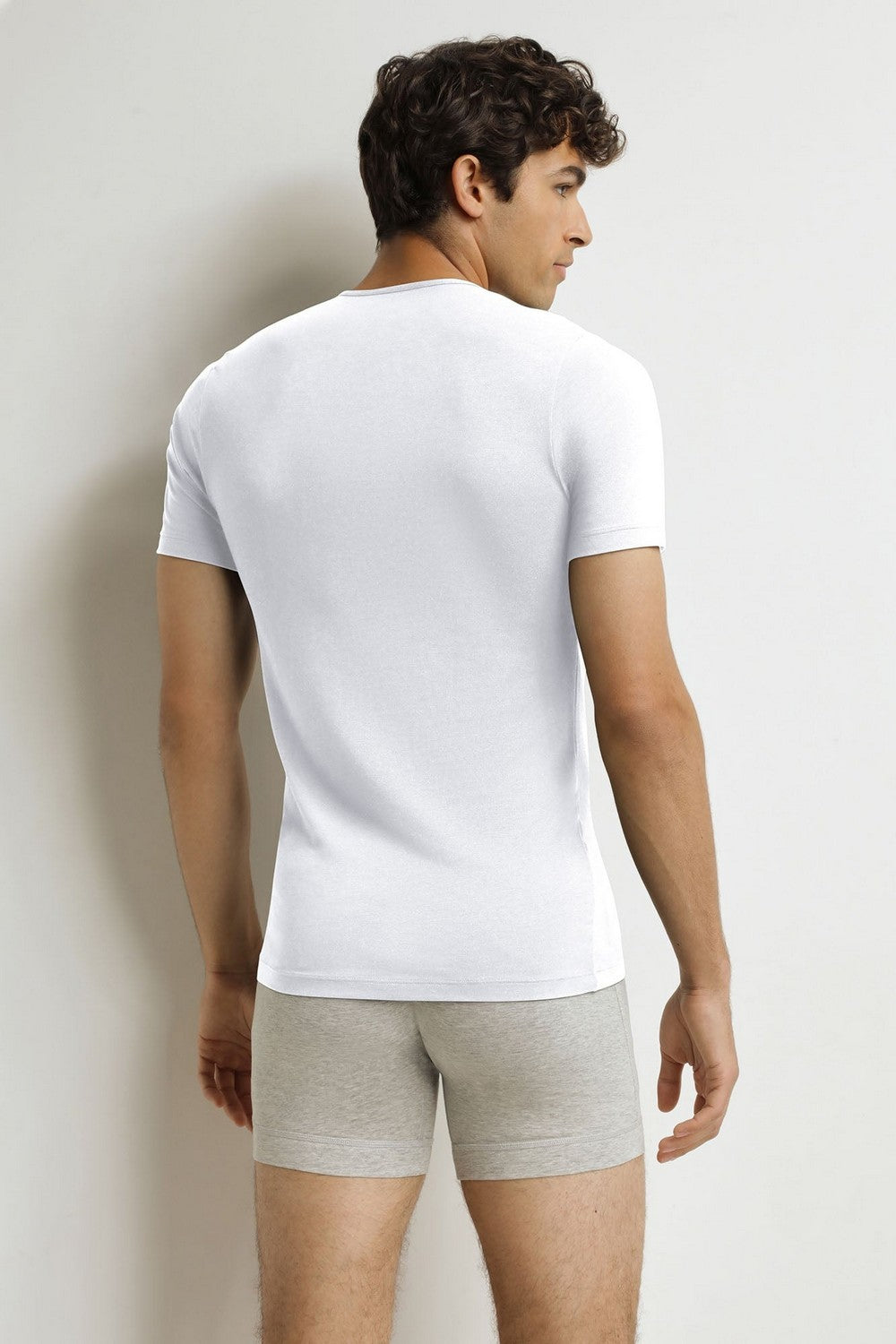 Чоловіча бавовняная футболка DD41Y Thermal white