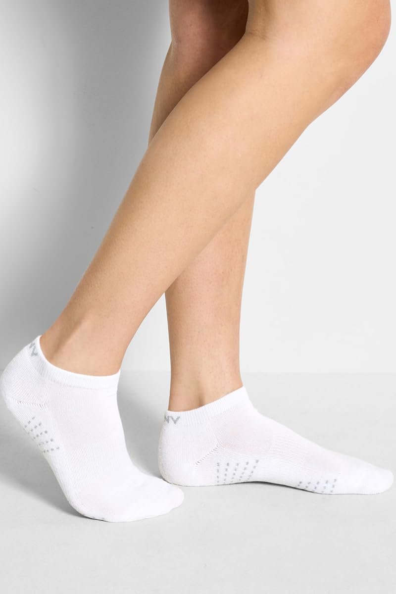 Набір низьких шкарпеток 848947604 (8 пар) white/black DKNY