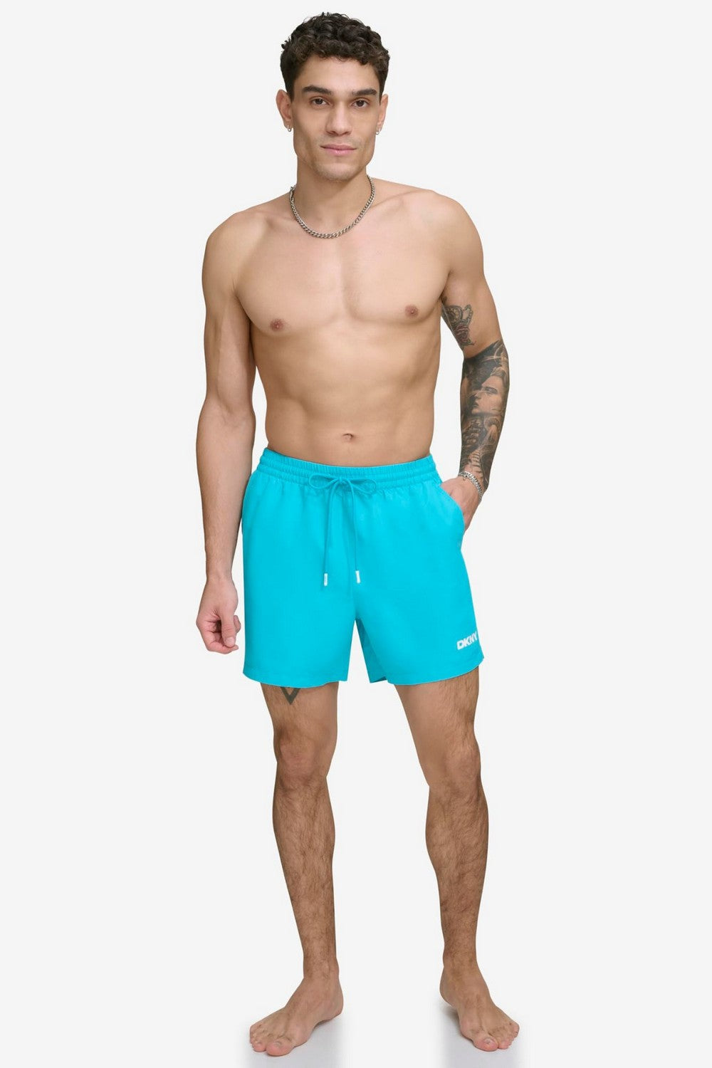 Чоловічі шорти для плавання 85201546 turquoise DKNY