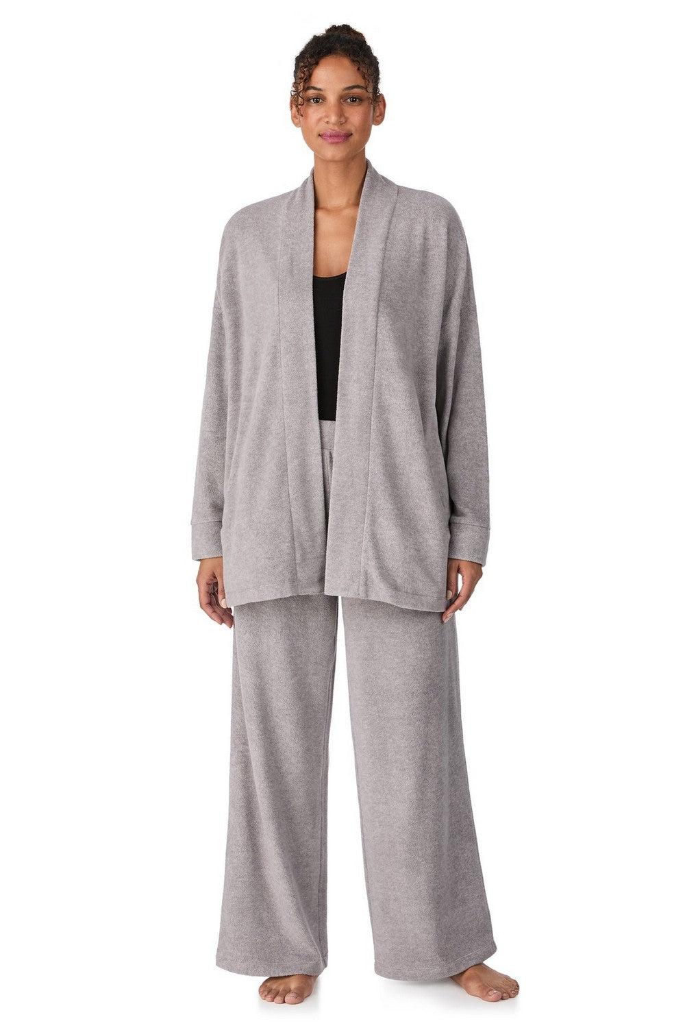 Домашний комплект с кардиганом YI00066 light grey