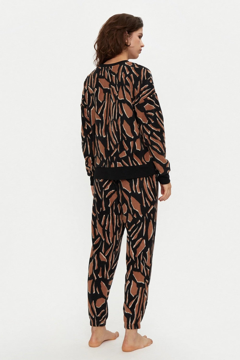 Пижама с принтом YI80028F black