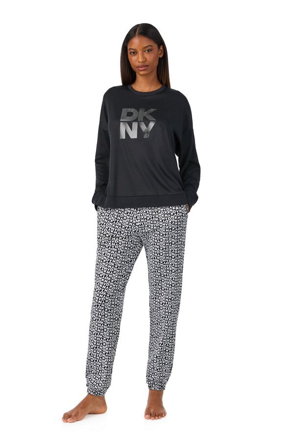 Пижама с логотипом YI80076 black