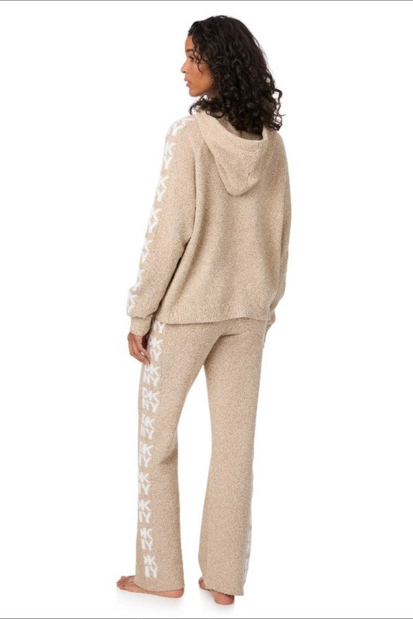 Домашний костюм с логотипом YI80079 brown