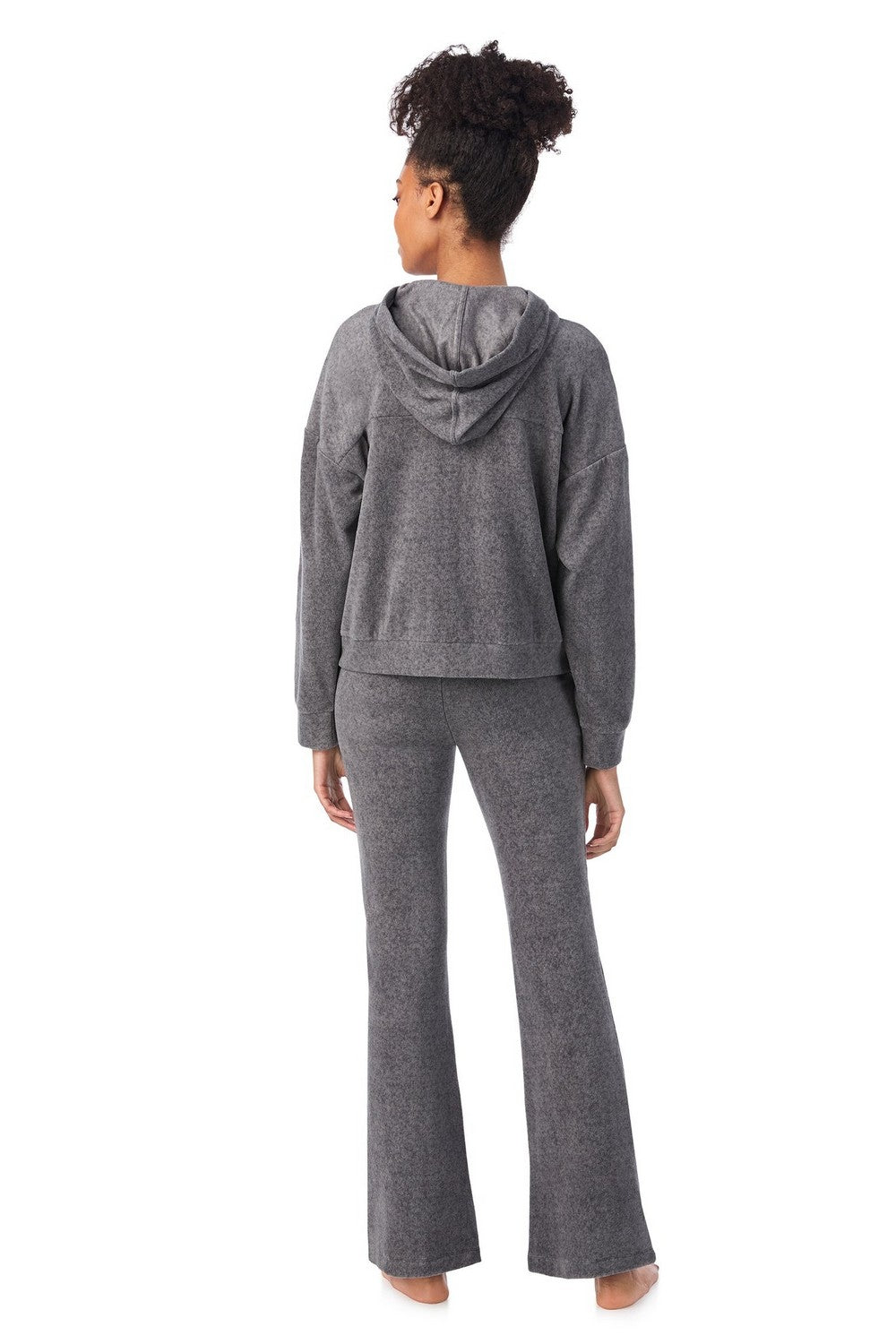 Спортивный костюм на молнии YI90023 dark grey