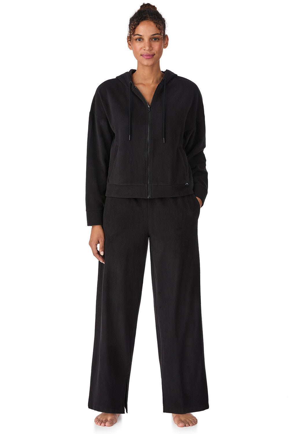 Домашний костюм на молнии YI90066 black