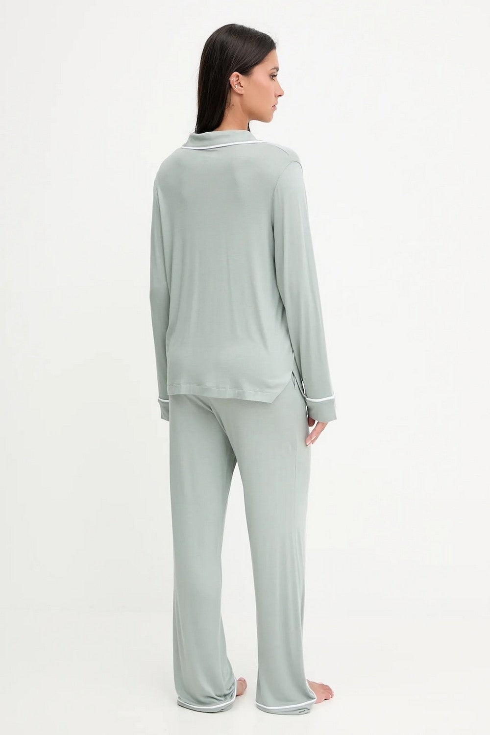 Пижама из вискозы YI90092 light green