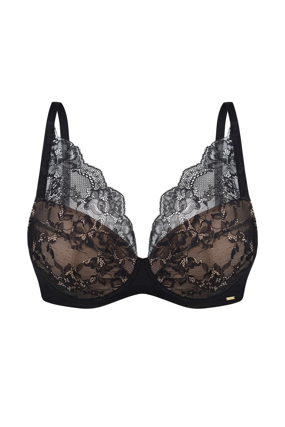 Бюстгальтер с вкладышами пуш-ап 021 010 Camilla black