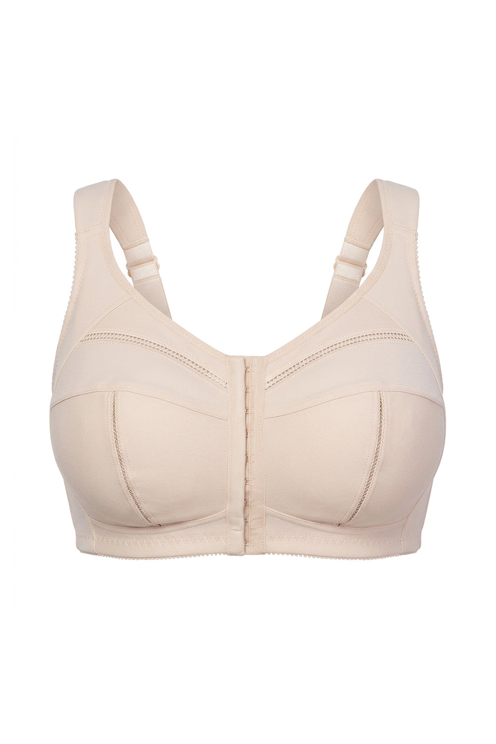 Бюстгальтер без косточек с застежкой спереди 1406 beige
