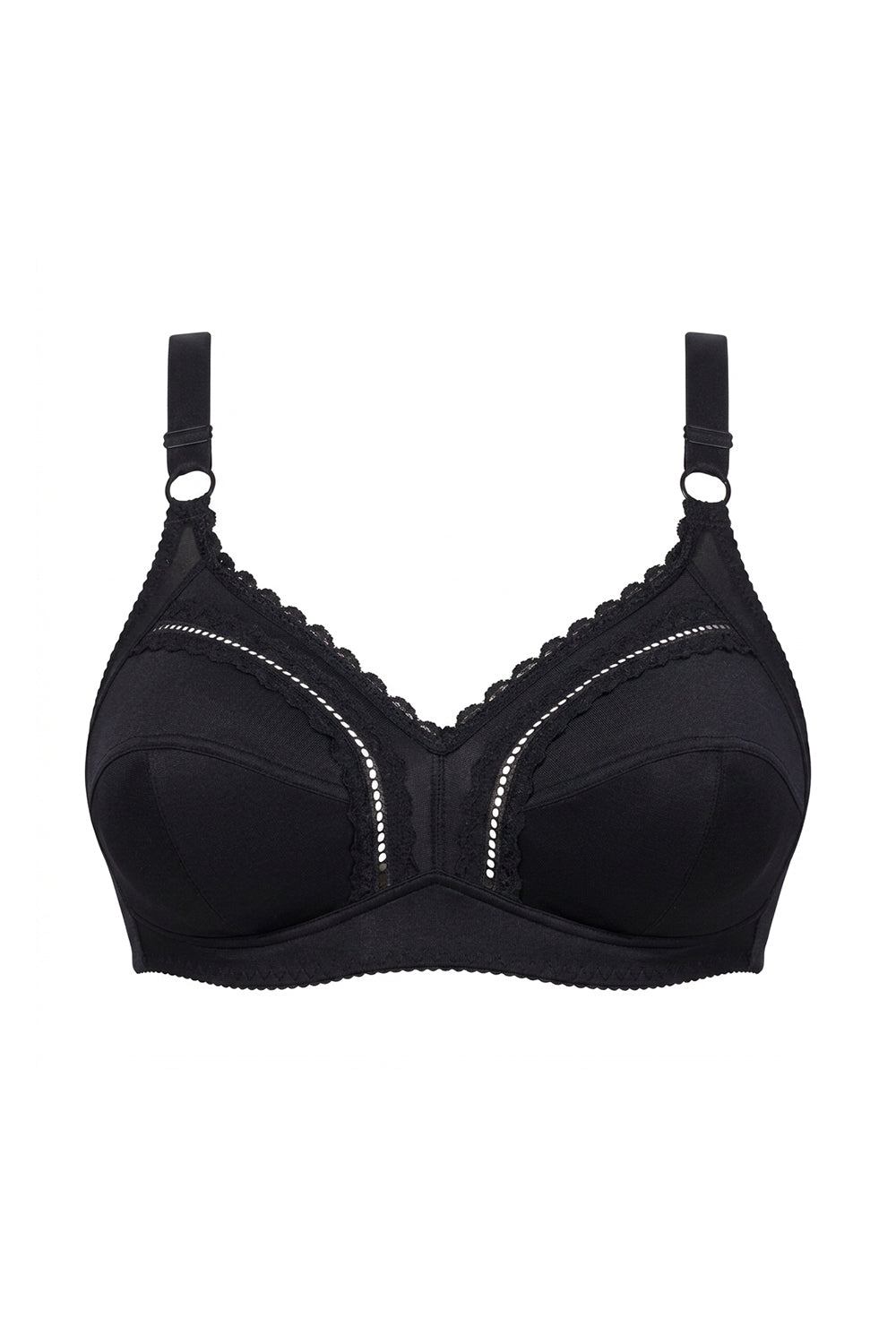 М'який бюстгальтер без кісточок 145 black