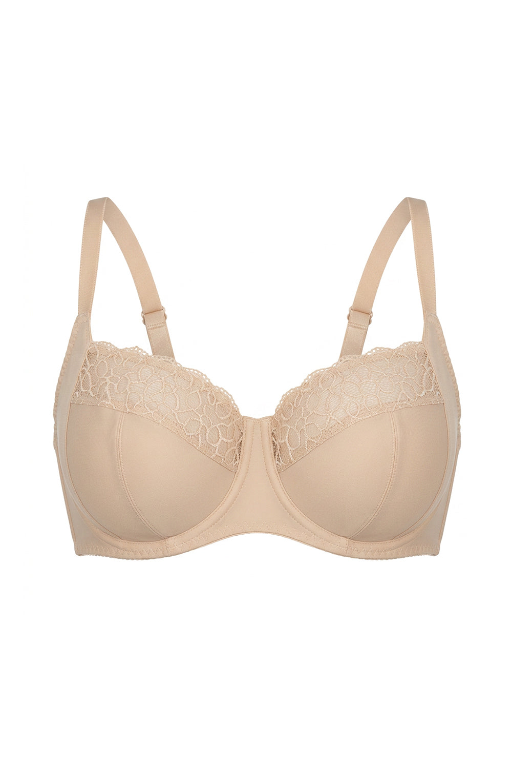 Мягкий бюстгальтер с боковой коррекцией 1504/008 beige