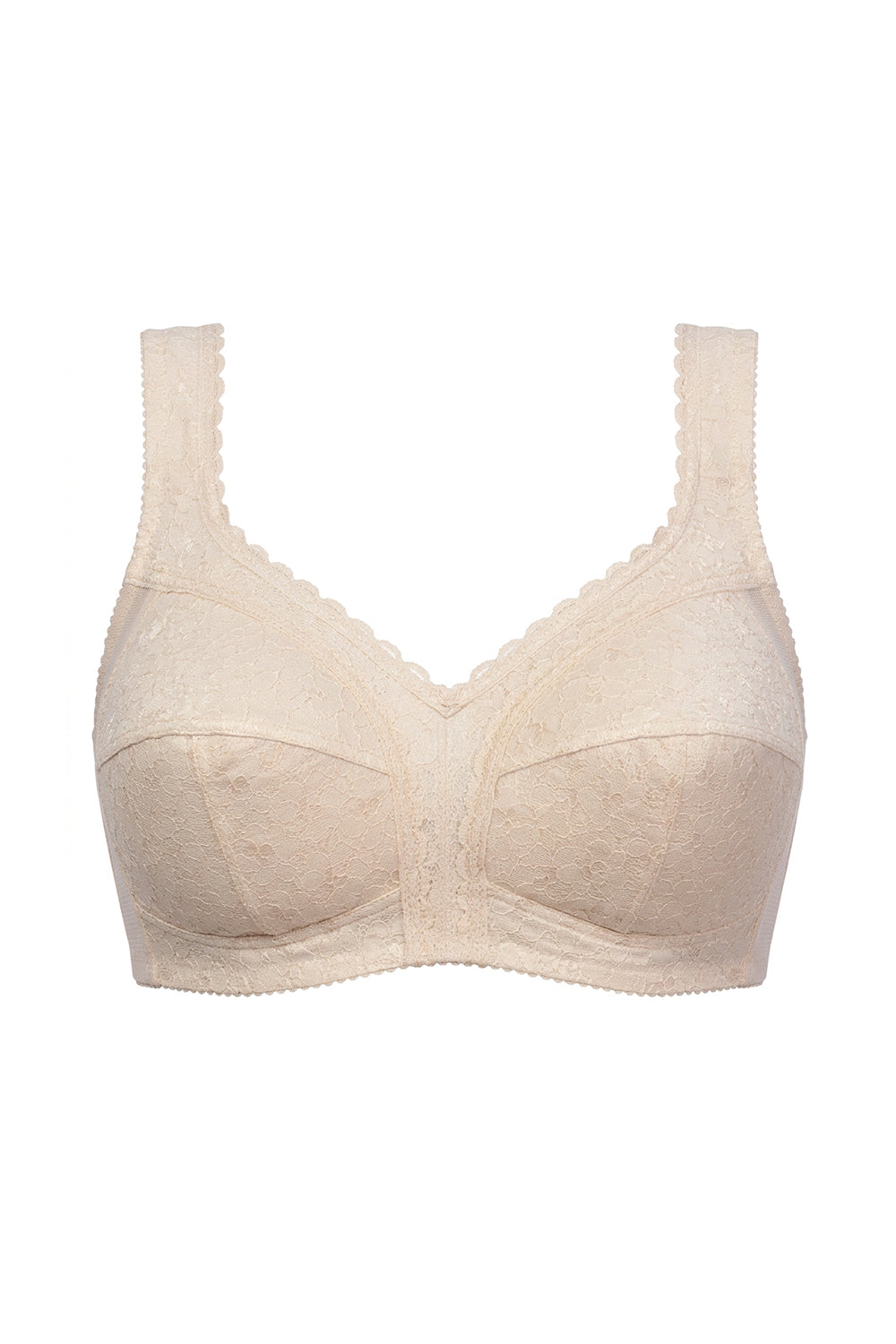 Кружевной бюстгальтер без косточек 215 beige