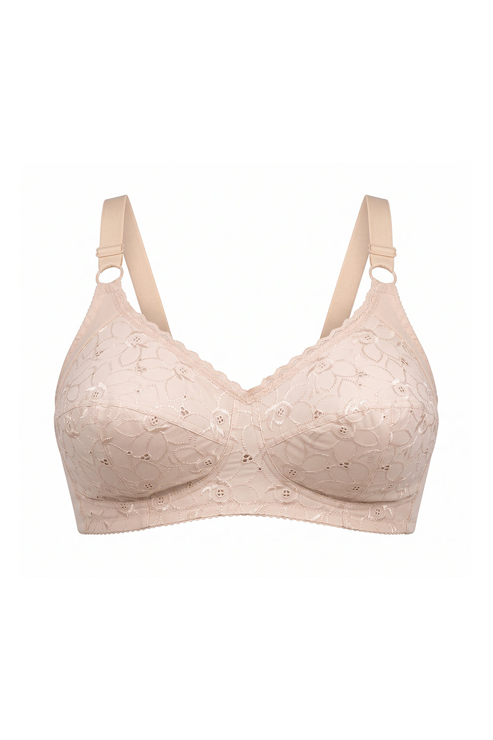 Хлопковый бюстгальтер без косточек 233 beige