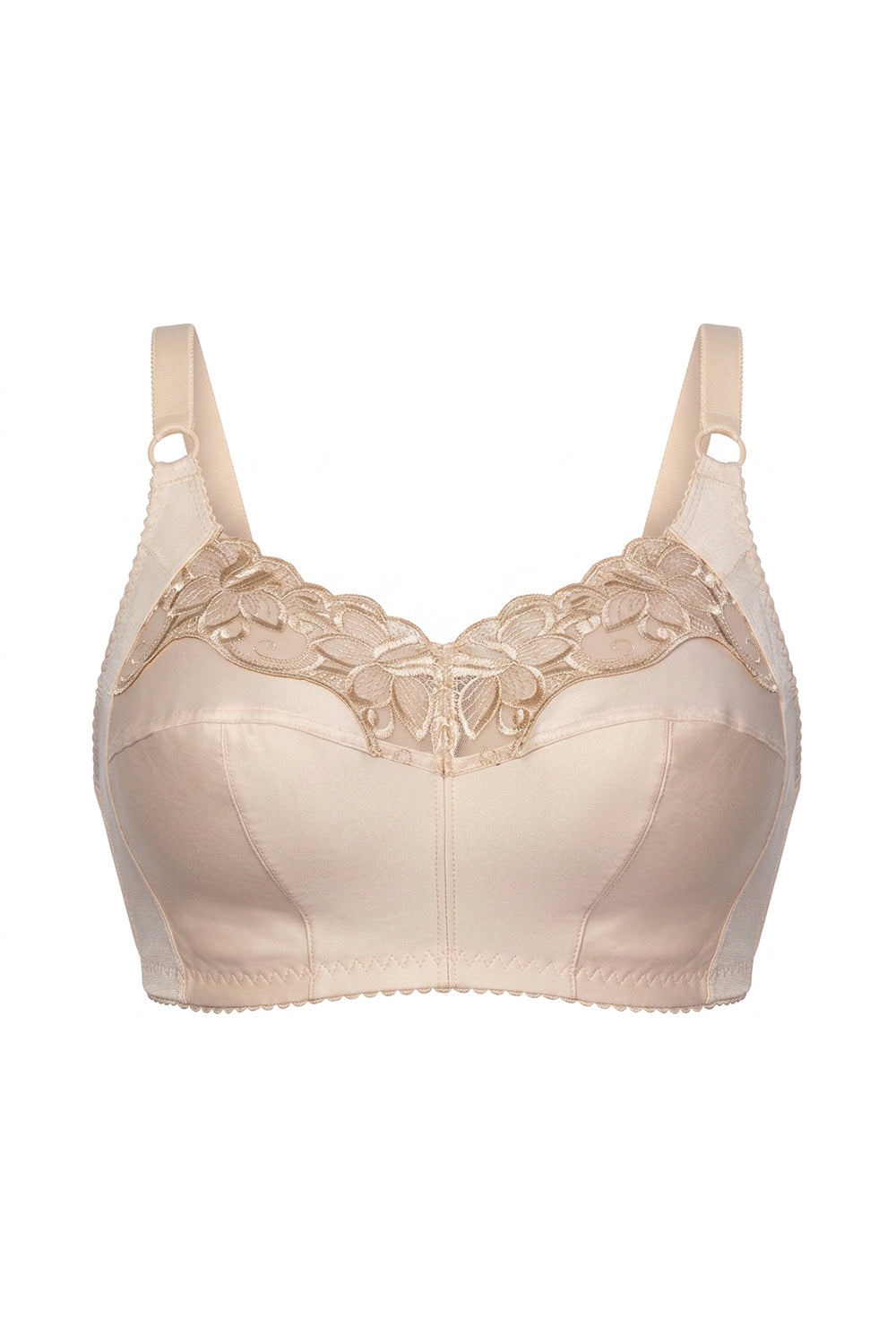 Мягкий бюстгальтер с вышивкой 249 beige
