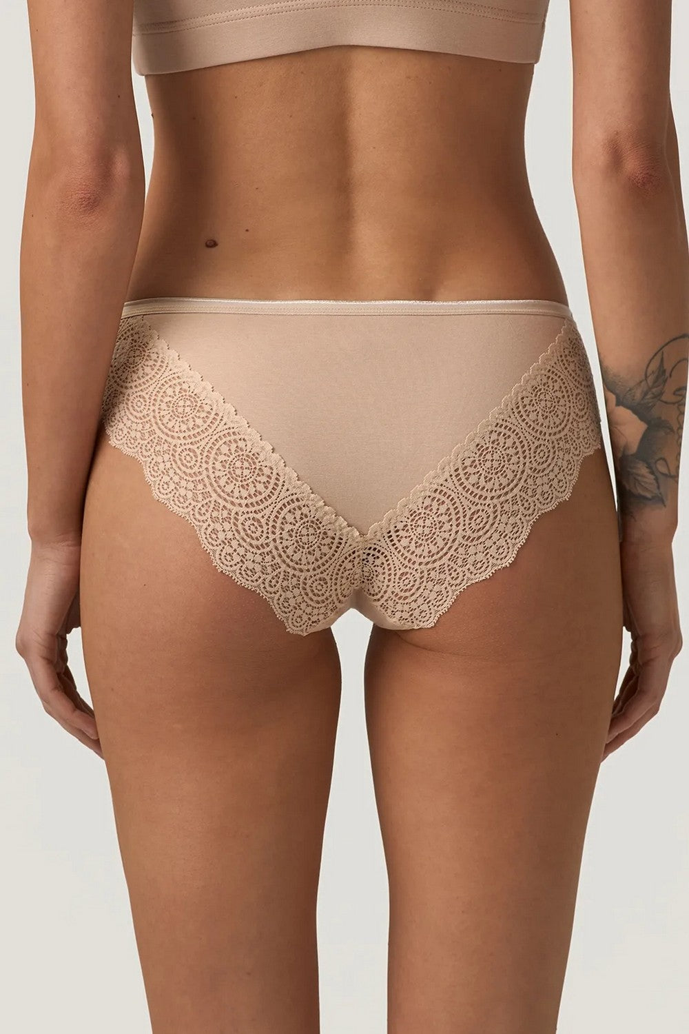 Трусики сліпи з мереживом LBIA 300/19/03 Elva (2 шт.) beige