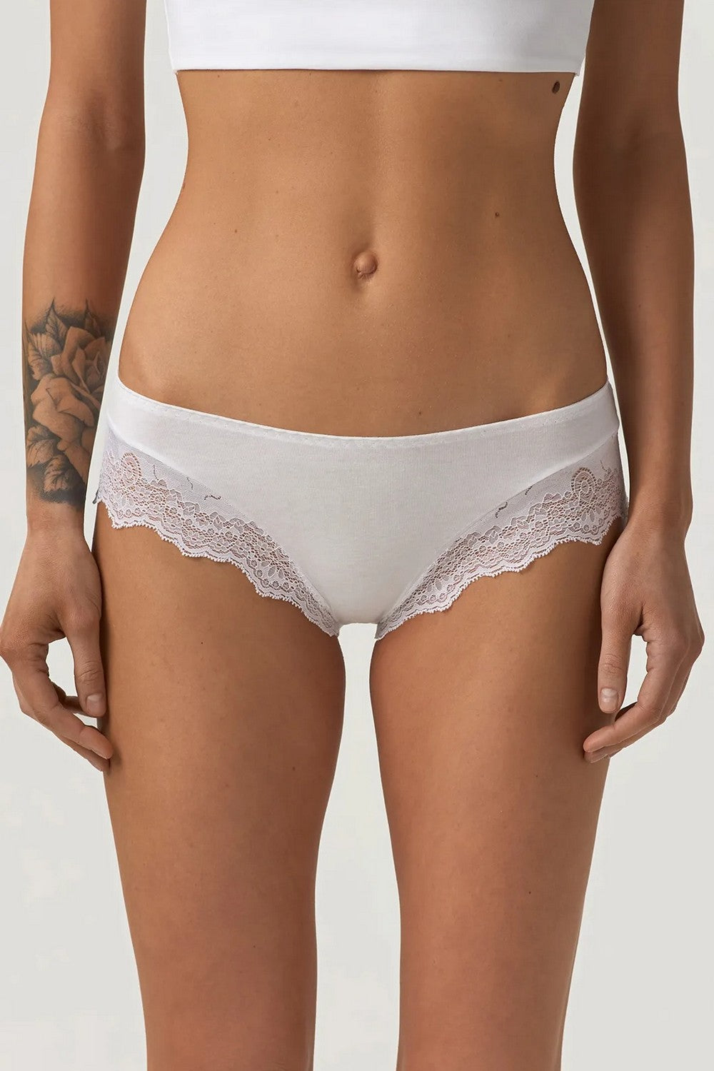 трусики сліпи з мереживом LCLM 303/03/04 Constanta (2 шт.) milk