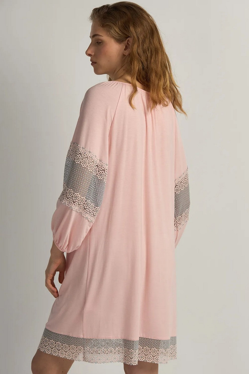 Нічна сорочка із зав'язками LDM 108/10/01 Katherine rose