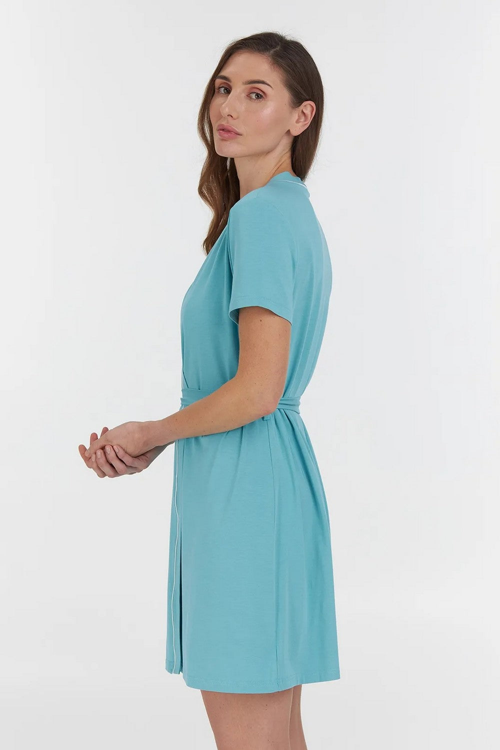 Халат из модала LGM 201/12/01 Tiffany turquoise