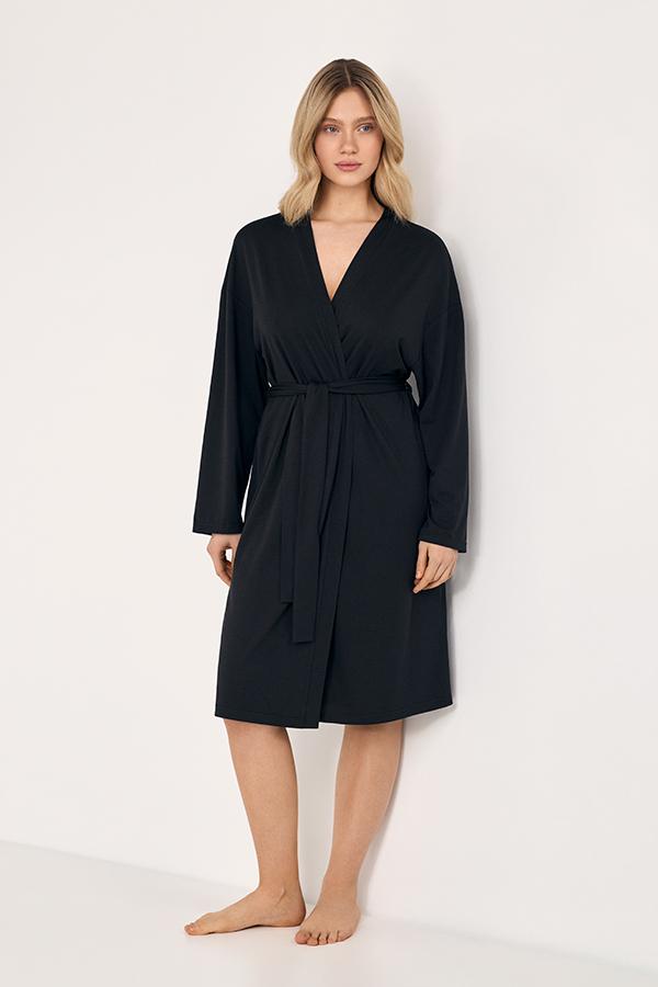 Халат з модалу LGM 218/03/01 May Black Ellen