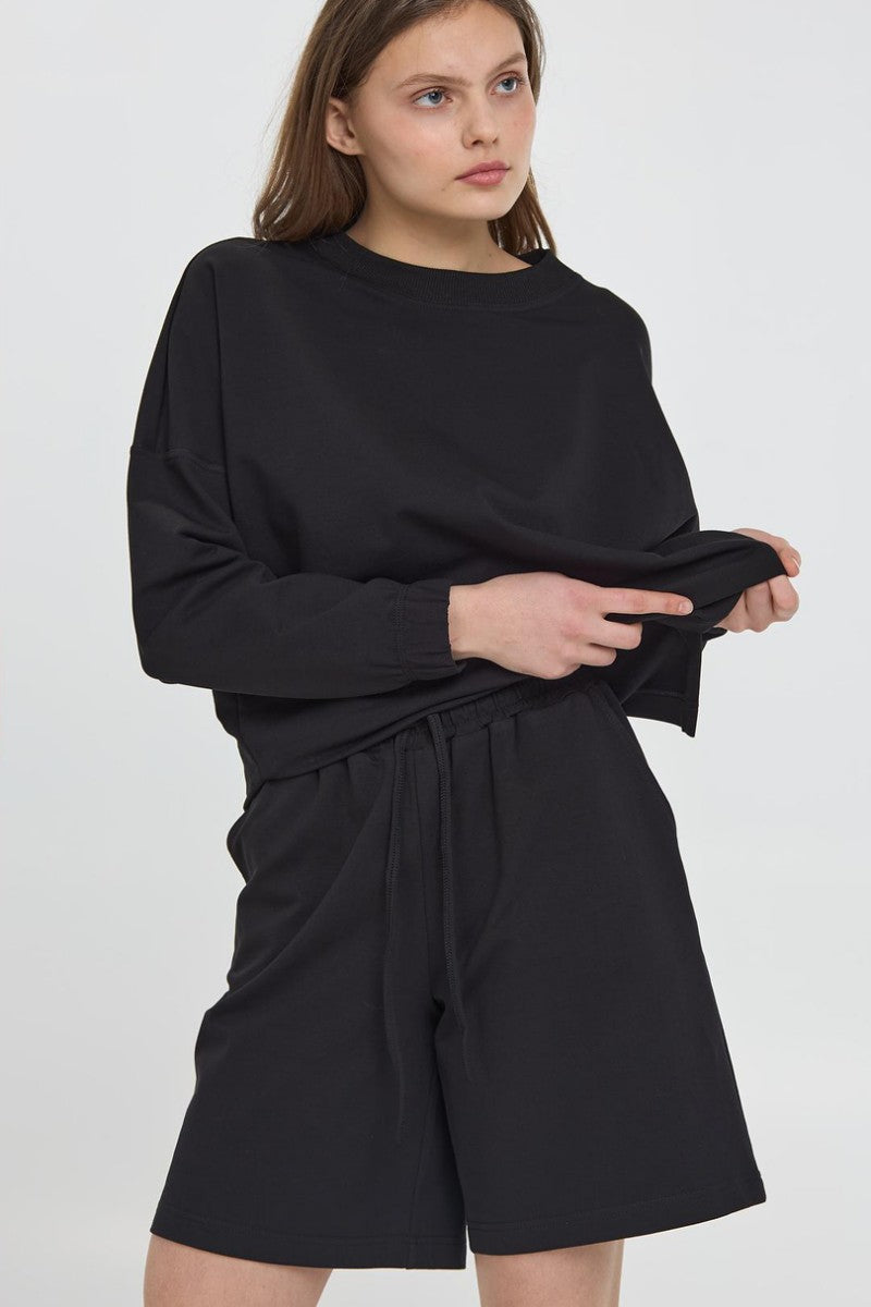 Шорты из хлопка LHD 74/11/01 Basic black