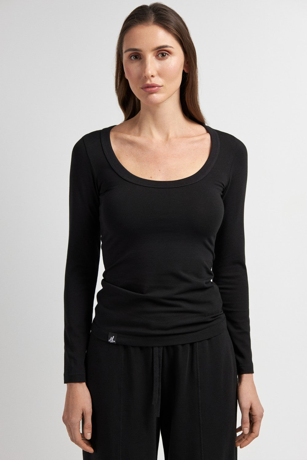 Кофта з бавовни LKK 02/03/02 Basic black