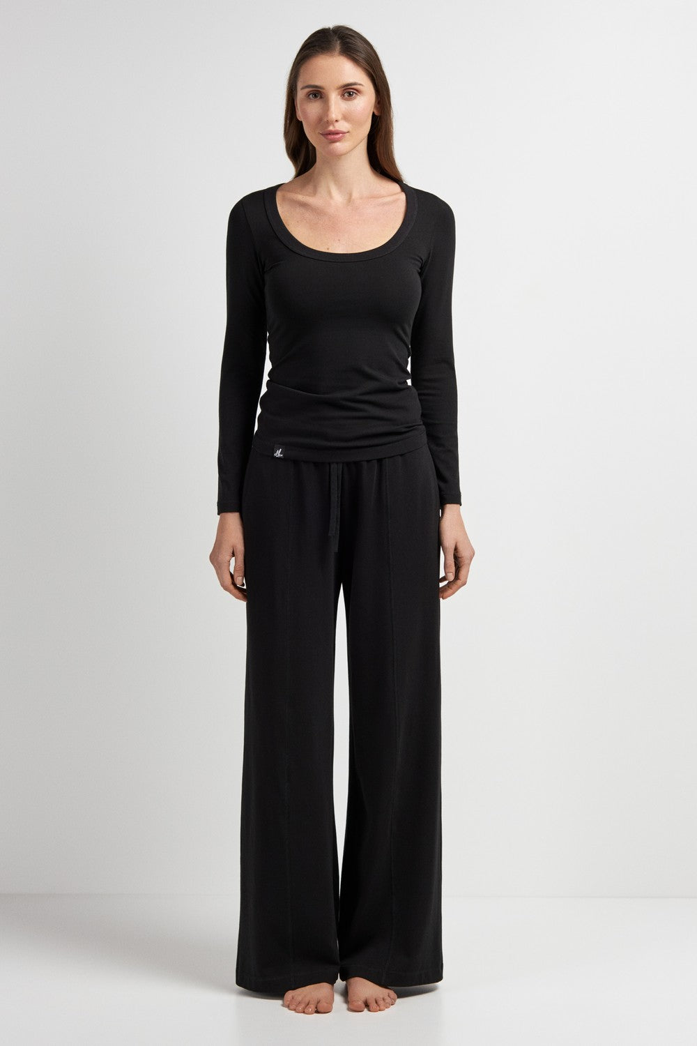 Кофта з бавовни LKK 02/03/02 Basic black