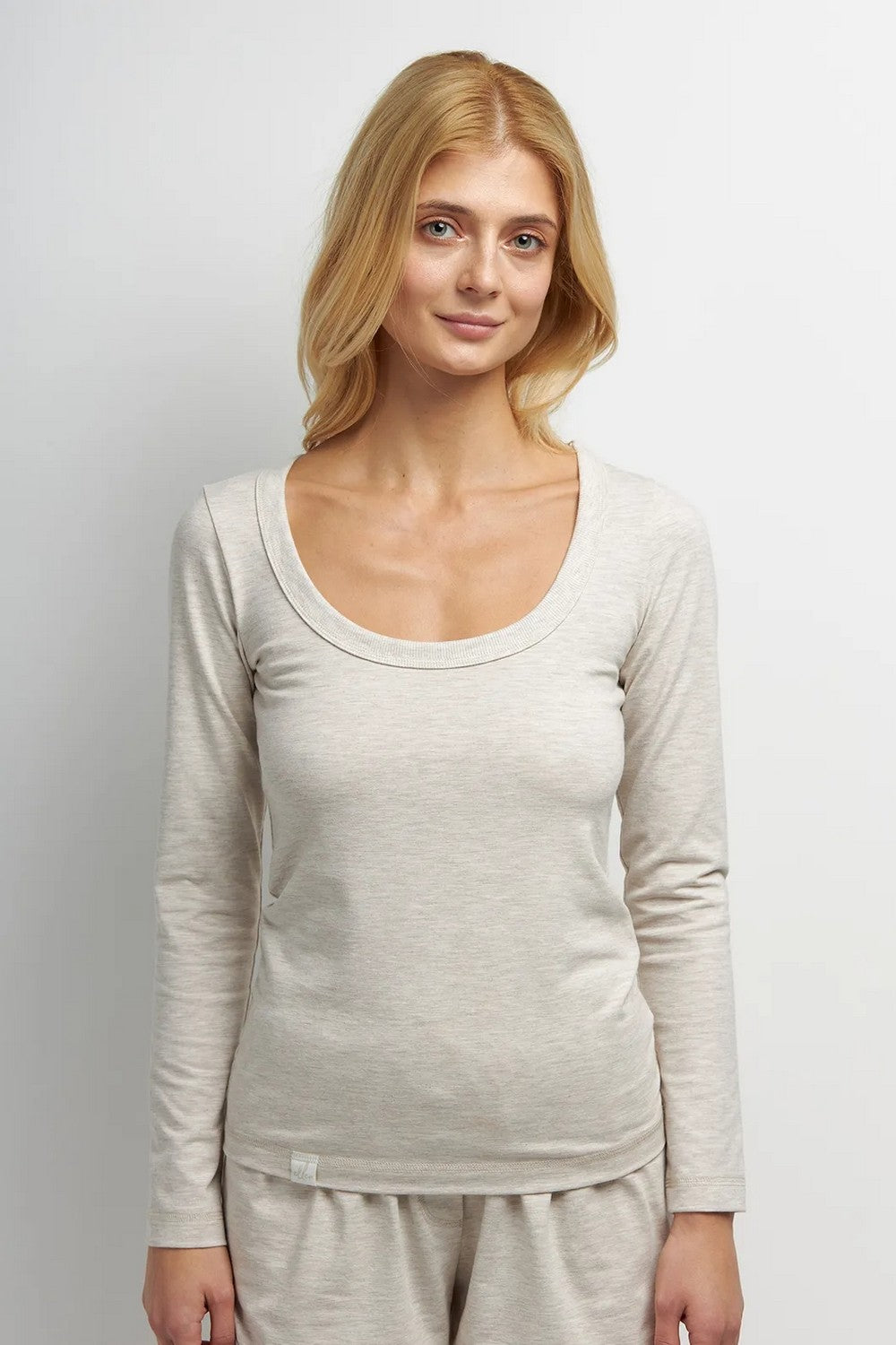 Кофта з бавовни LKK 02/03/03 Basic beige