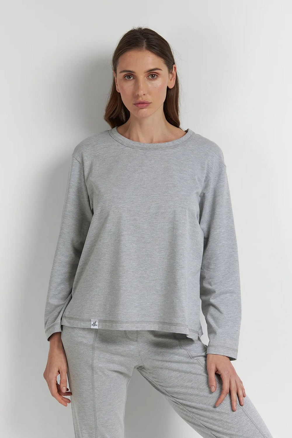 Кофта вільного крою LKK 07/16/06 Basic gray