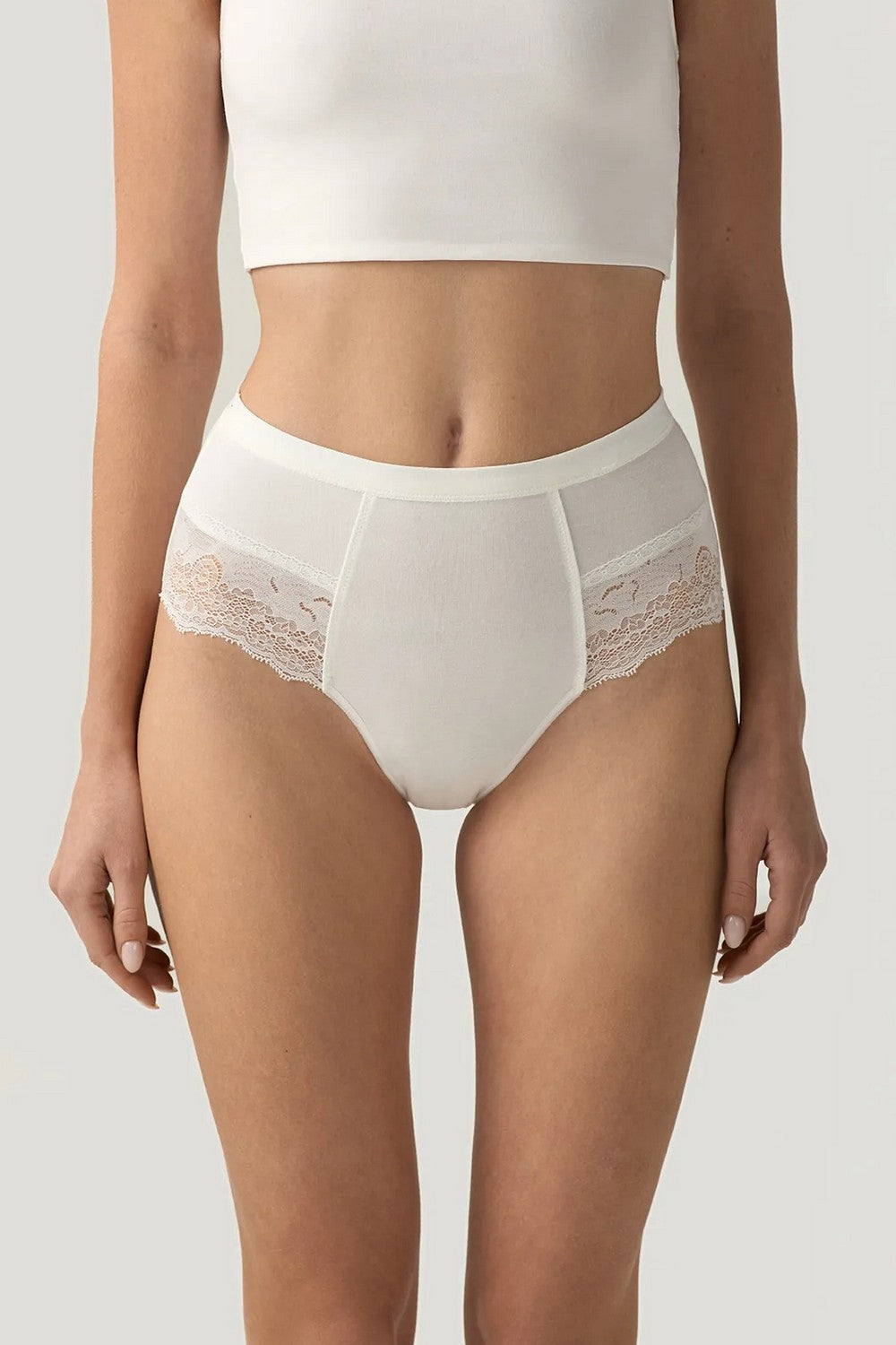 Високі трусики сліпи LMDM 307/04/04 Constanta (2 шт.) milk