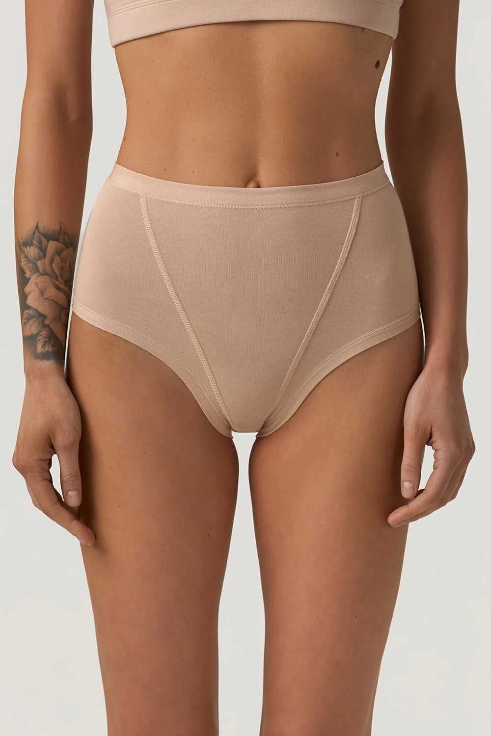 трусики сліпи з логотипом LMDM 307/07/03 Miss Comfort (2 шт.) beige