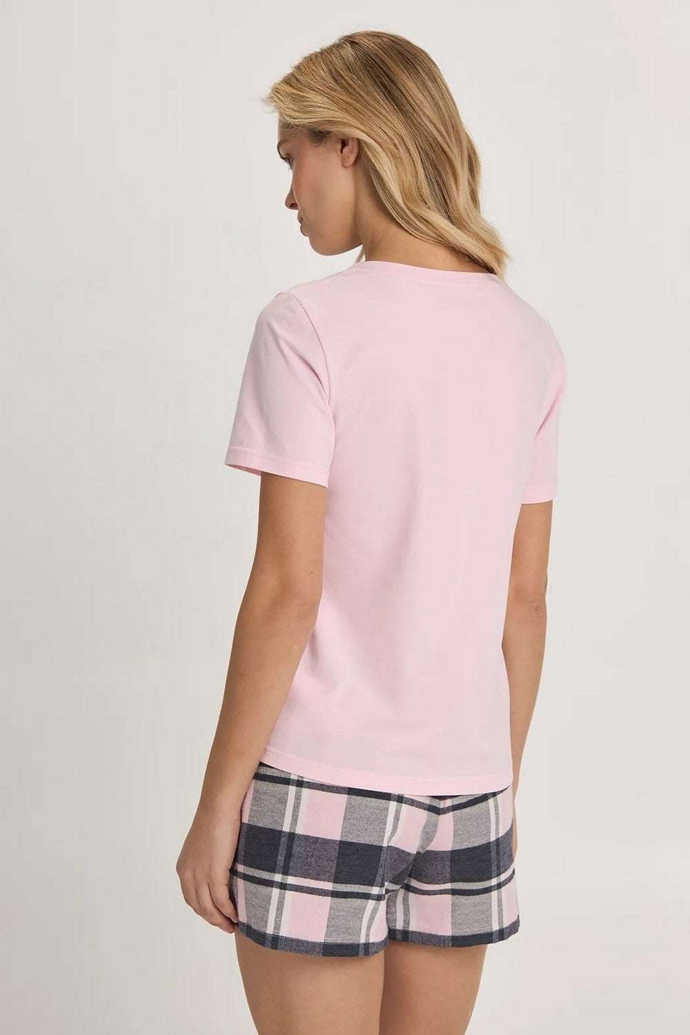 Хлопковая пижама с шортами LPK 2073/00/0 Pajamas rose
