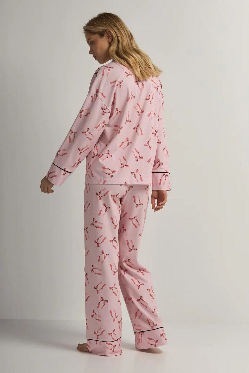 Пижама с бантиками LPK 5580/20/01 Flirty rose