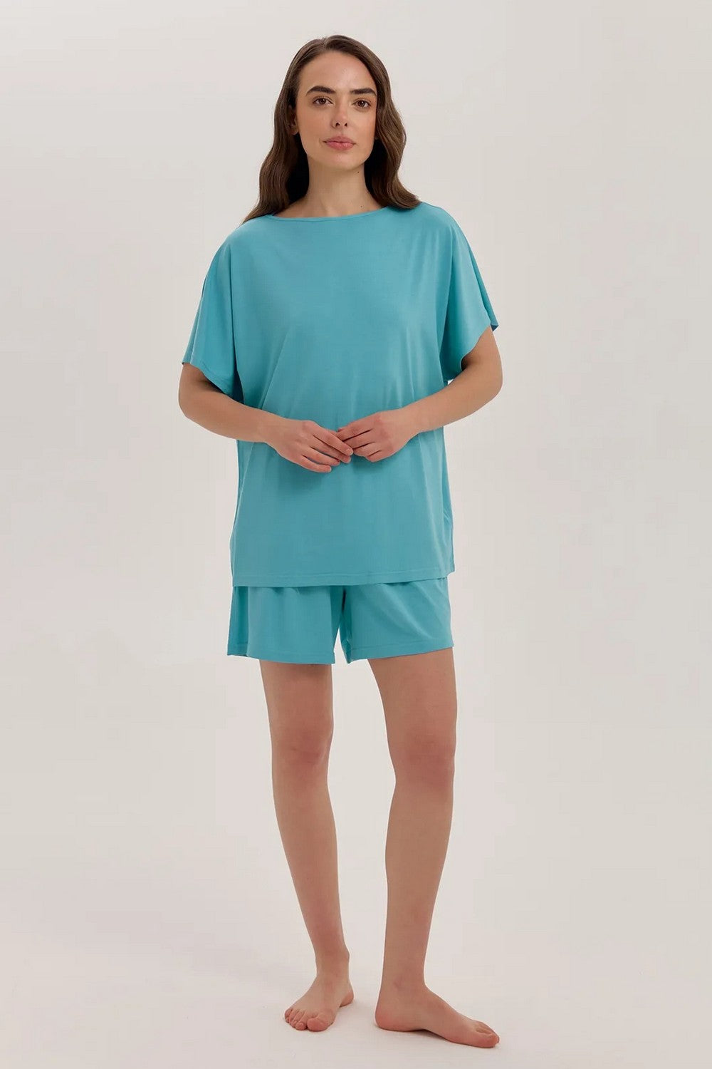 Пижама из модала LPM 2870/12/01 Gwen turquoise