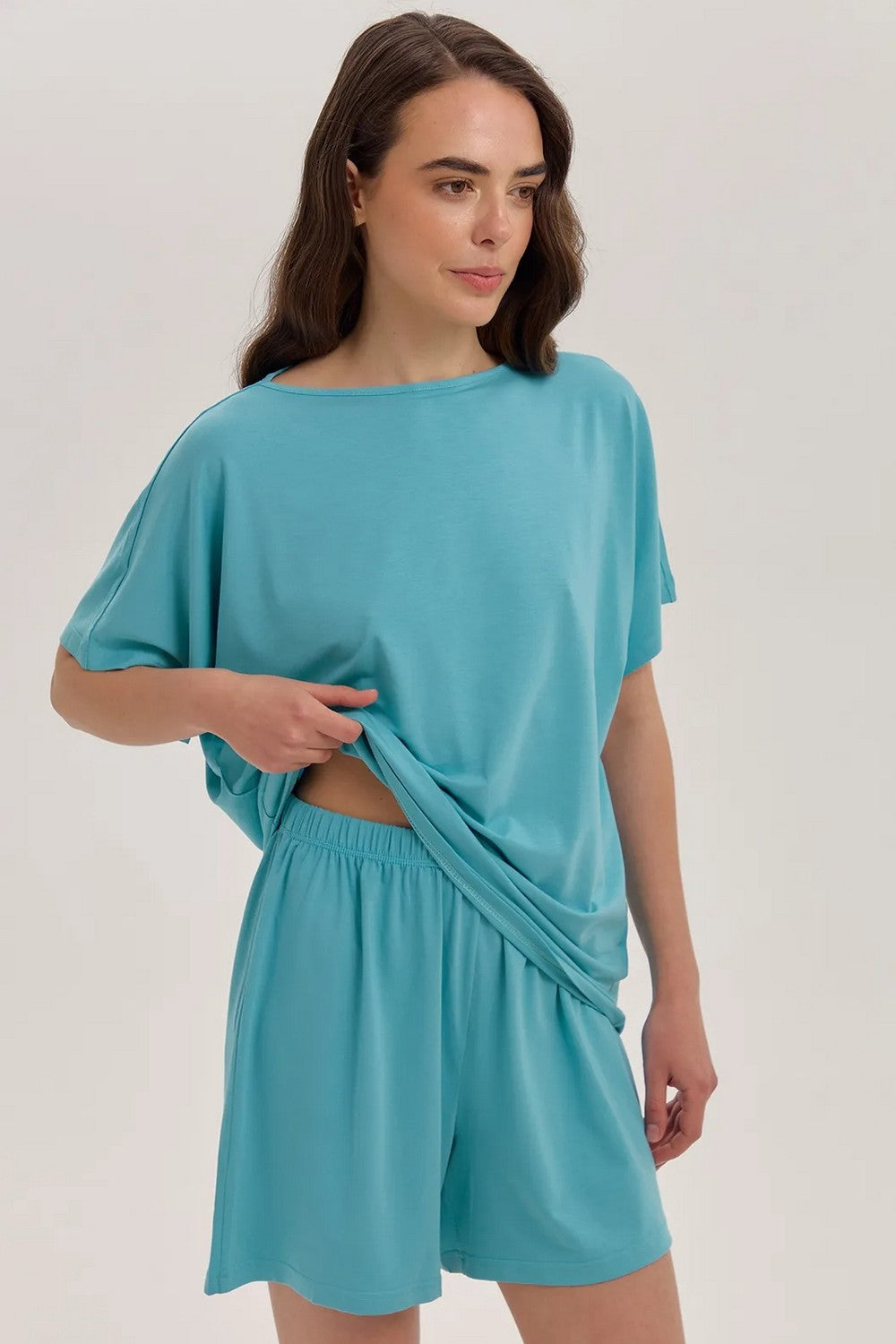 Пижама из модала LPM 2870/12/01 Gwen turquoise