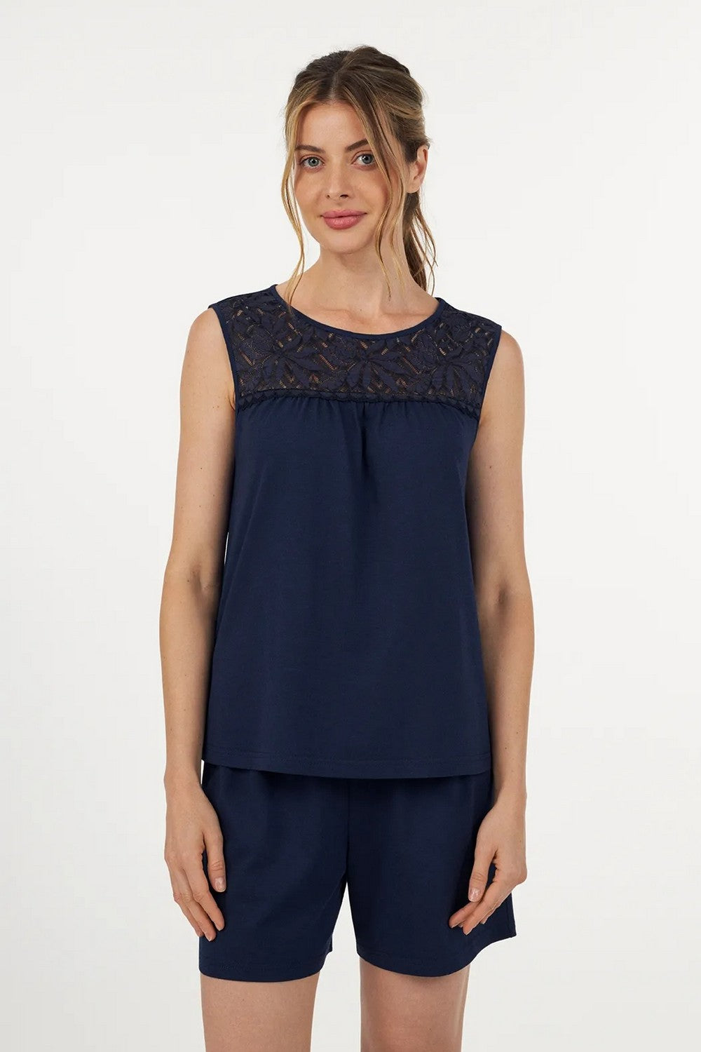 Пижама из модала LPM 4571/07/01 Paola blue