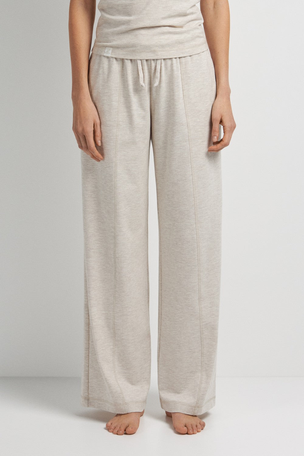 Брюки из хлопка LTK 80/23/03 Basic beige