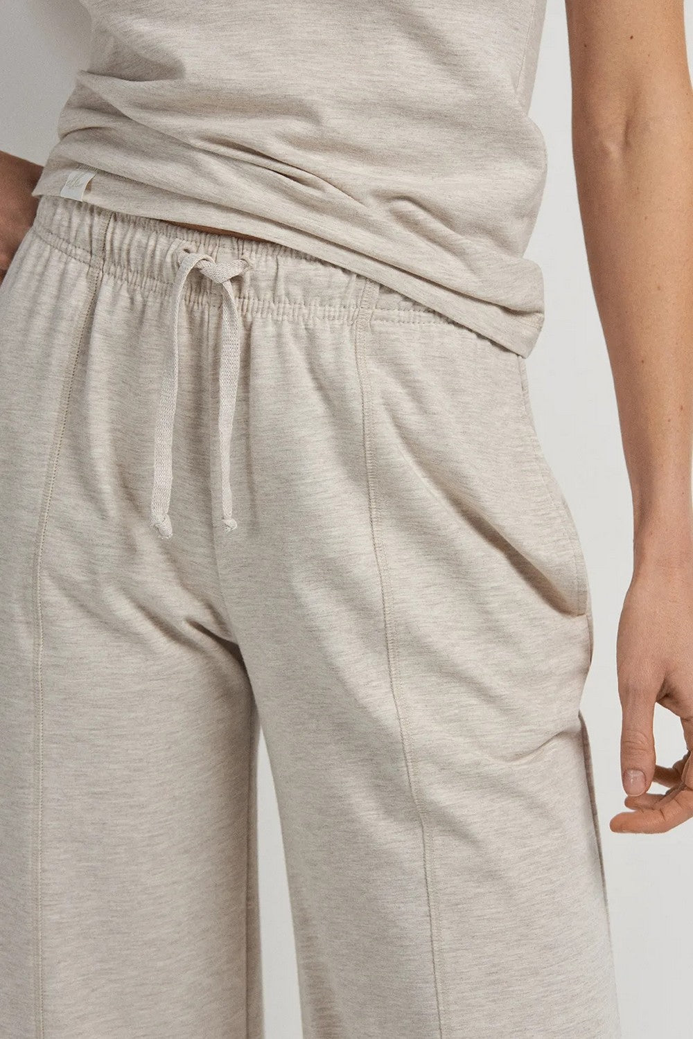 Брюки из хлопка LTK 80/23/03 Basic beige