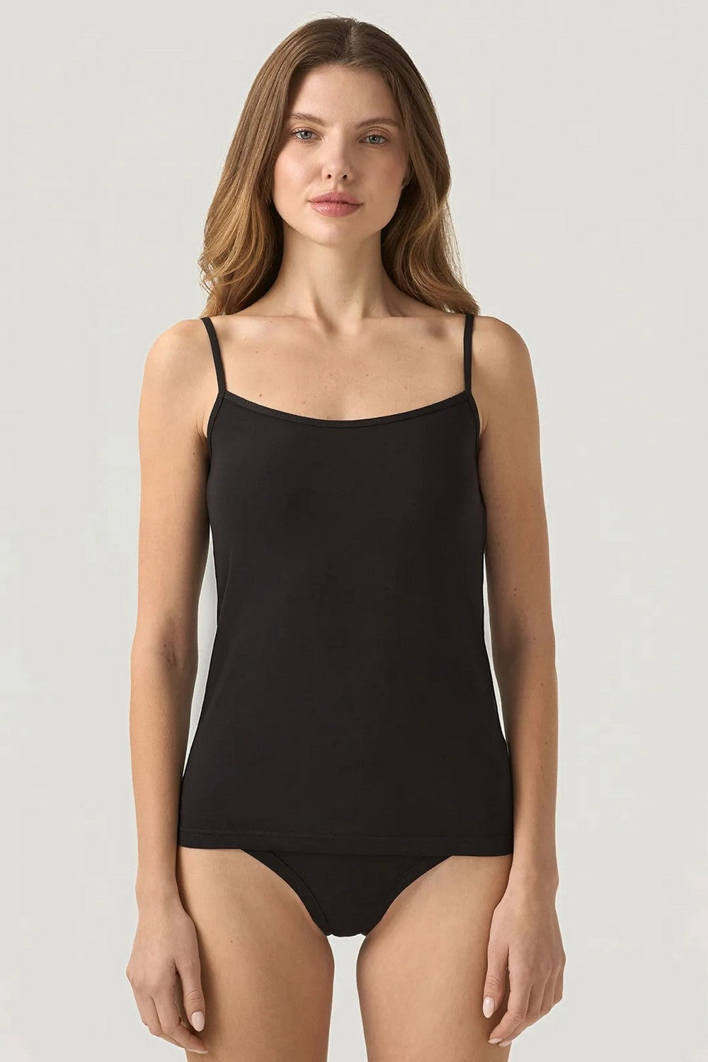 Майка на тонких бретелях LVSK 401/00/02 Miss Comfort black