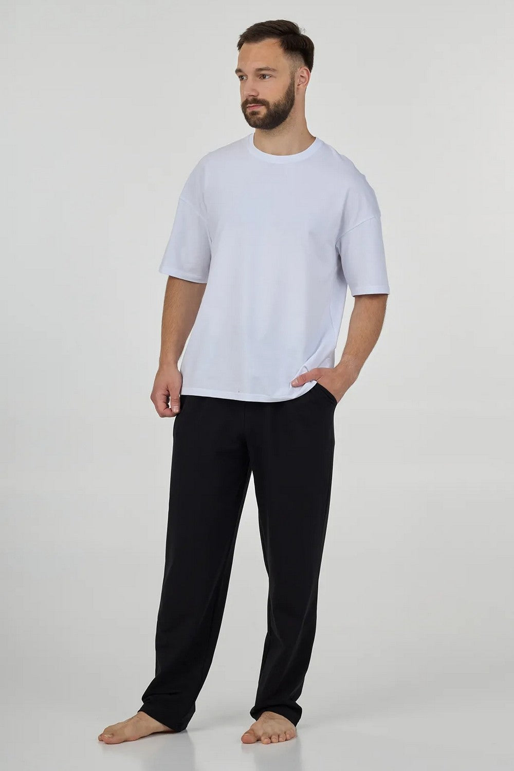 Мужские брюки из хлопка MTD 80/08/02 Basic black