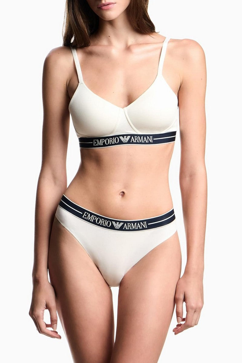 Бавовняні трусики бразиліана 22444694 (2 шт.) Emporio Armani