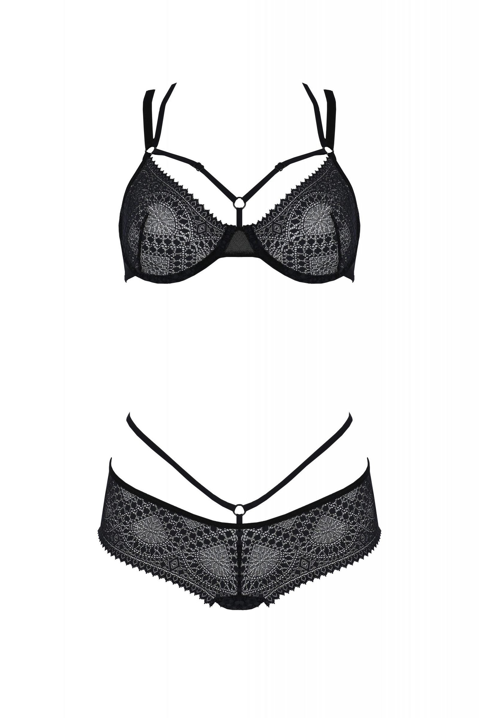 Мереживний комплект із шортиками Drosera bikini