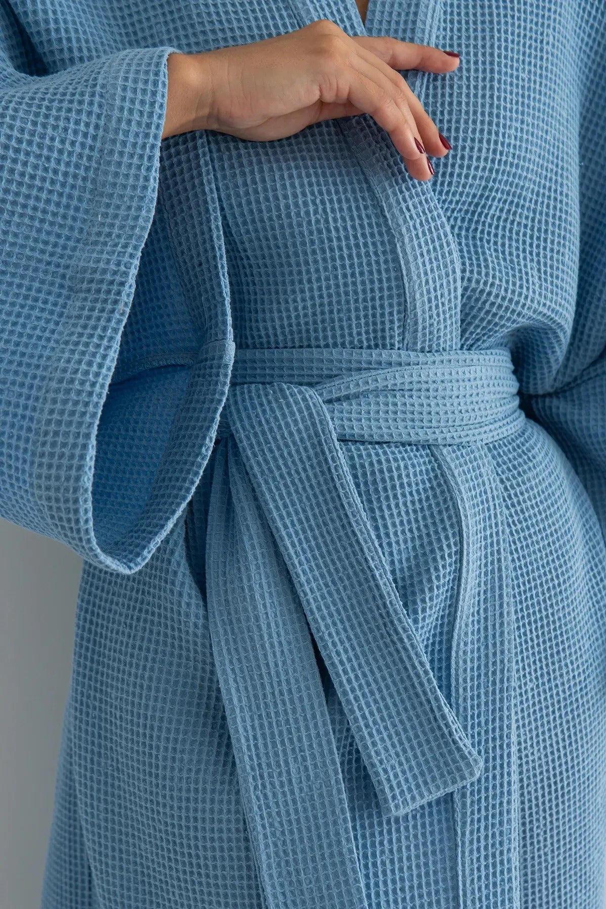 Хлопковый халат-кимоно Azure HL0035-04-04