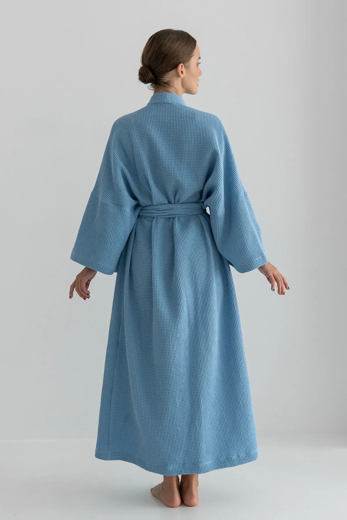 Хлопковый халат-кимоно Azure HL0035-04-04