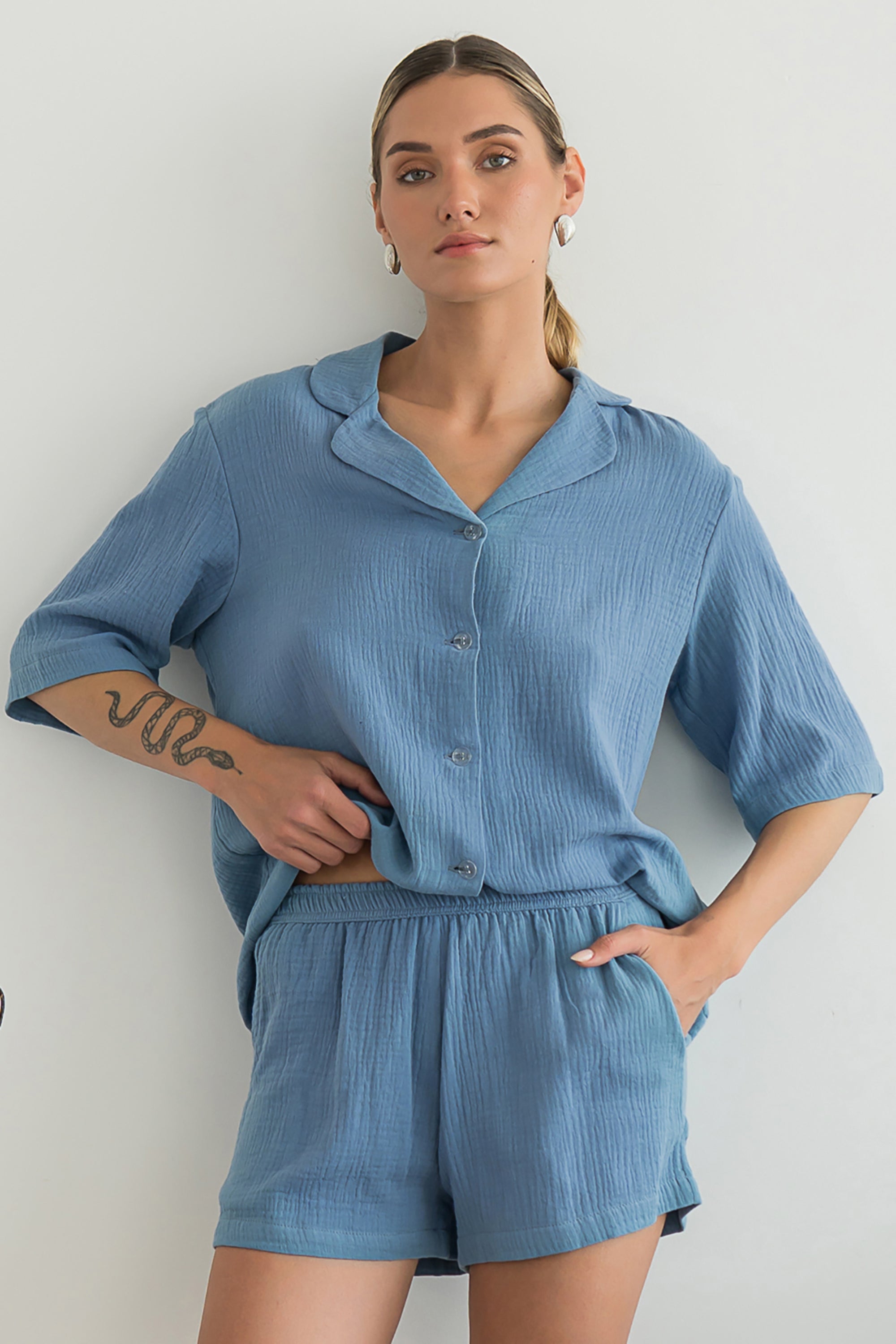 Пижама из муслина Butterfly ML0081-06-58